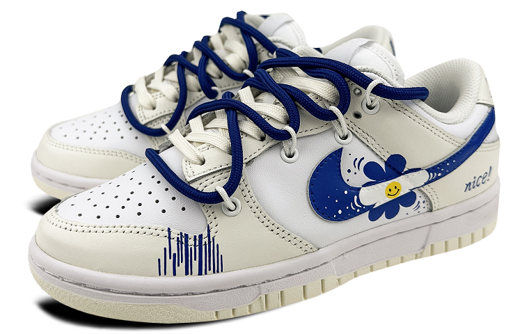 Lookbook (W) [Shoes Custom] Nike Dunk Low 'Valentine's Day Deconstructed Floral Klein Blue' DD1503-121(Team叁-女款太阳花解构)