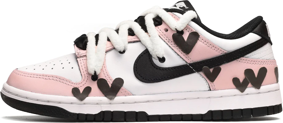 (W) 【カスタムシューズ】(女性用)ナイキダンクロー『バレンタイン・ピンクパンダ』 DD1503-101(TeamE-女款粉色熊猫黑白粉BOX) Lookbook (W) 【カスタムシューズ】(女性用)ナイキダンクロー『バレンタイン・ピンクパンダ』 DD1503-101(TeamE-女款粉色熊猫黑白粉BOX)