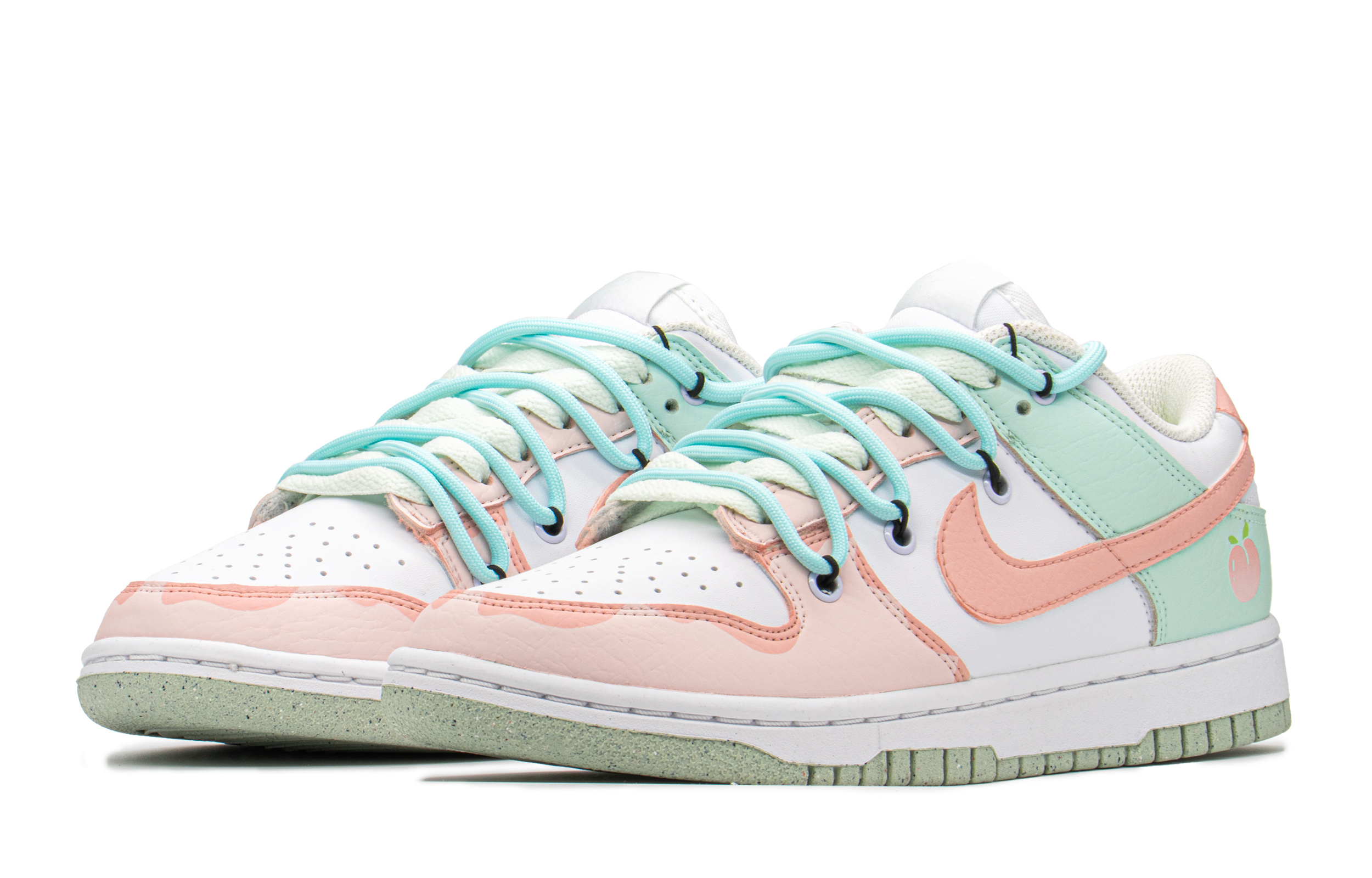 Lookbook (W) [Kasut Custom] Nike Dunk Low 'Hari Valentine Persik' DN1431-102(TeamA-DK糖果桃子女S-BOX)