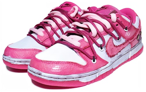 (W) Zapatillas Nike Dunk Low 'Valentine's Fresa Desgastadas' Personalizadas DQ9324-600(Team25-草莓粉熊) Lookbook (W) Zapatillas Nike Dunk Low 'Valentine's Fresa Desgastadas' Personalizadas DQ9324-600(Team25-草莓粉熊)