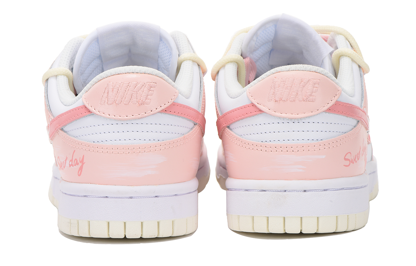 Shop (W) 나이키 덩크 로우 '발렌타인 화이트 세일' (커스텀) DD1503-121(Team拾伍-女款粉兔子S-BOX)