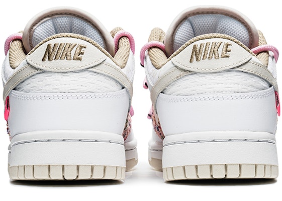 (W) 나이키 덩크 로우 '발렌타인데이 화이트 핑크' (커스텀) DX6060-121(TeamB-女款小香风白粉I-BOX) Shop (W) 나이키 덩크 로우 '발렌타인데이 화이트 핑크' (커스텀) DX6060-121(TeamB-女款小香风白粉I-BOX)