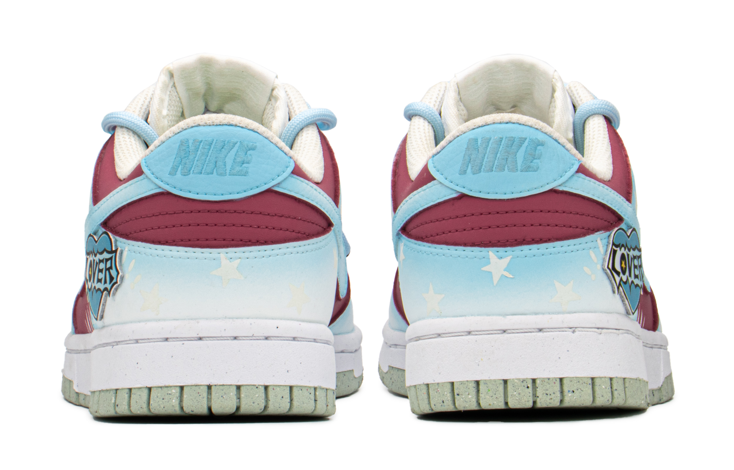 Shop (W) ナイキ ダンク LOW "バレンタイン ピンクブルー" (Nike Dunk LOW "Barentain Pinkuburū") DN1431-102(TeamA-DK糖果星心女S-BOX)