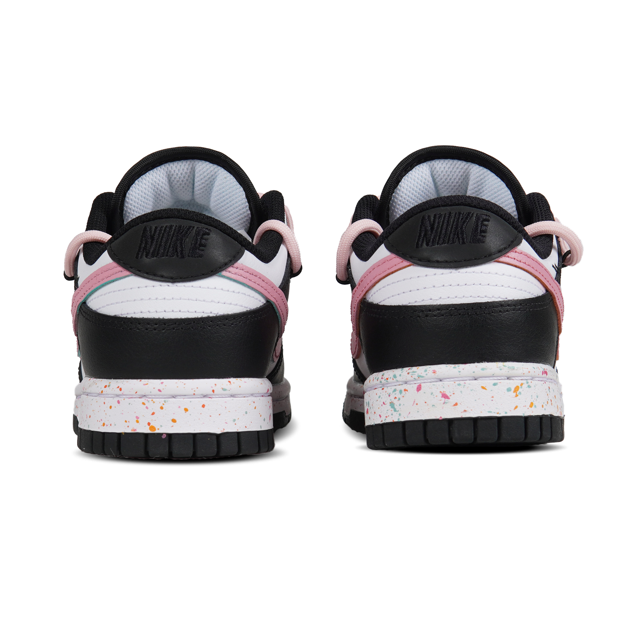 Purchase (W) Zapatillas Nike Dunk Low 'San Valentín Negro-Rosa Swoosh' FD4623-131(TeamP-女款黑粉彩点)