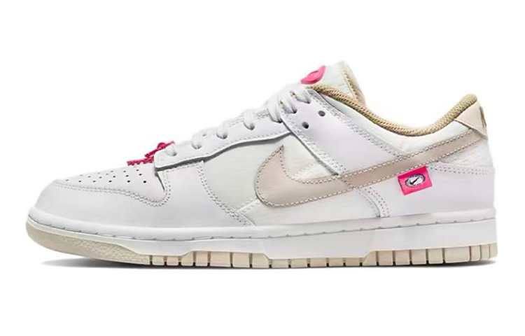 Sizing (W) [定制鞋款] 耐克Dunk Low“情人节白粉” DX6060-121(TeamB-女款黑白猫I-BOX)