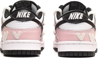 【客製球鞋】Nike Dunk Low 情人節 卡斯製造 粉色熊貓 光變愛心 低幫 板鞋 女款 黑白粉 Sizing 【客製球鞋】Nike Dunk Low 情人節 卡斯製造 粉色熊貓 光變愛心 低幫 板鞋 女款 黑白粉