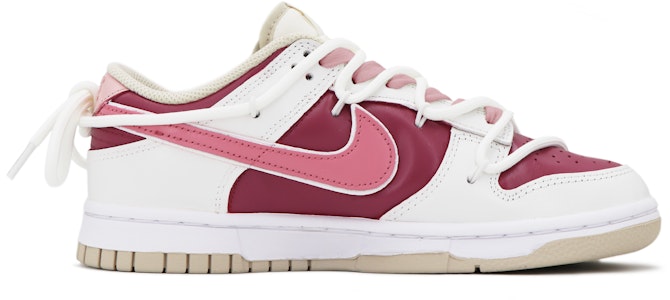 【客製化球鞋】Nike Dunk Low 霧化木偶 薄霧玫瑰 明信片 復古運動風 防滑耐磨 低筒 板鞋 女款 玫紅 Lookbook 【客製化球鞋】Nike Dunk Low 霧化木偶 薄霧玫瑰 明信片 復古運動風 防滑耐磨 低筒 板鞋 女款 玫紅