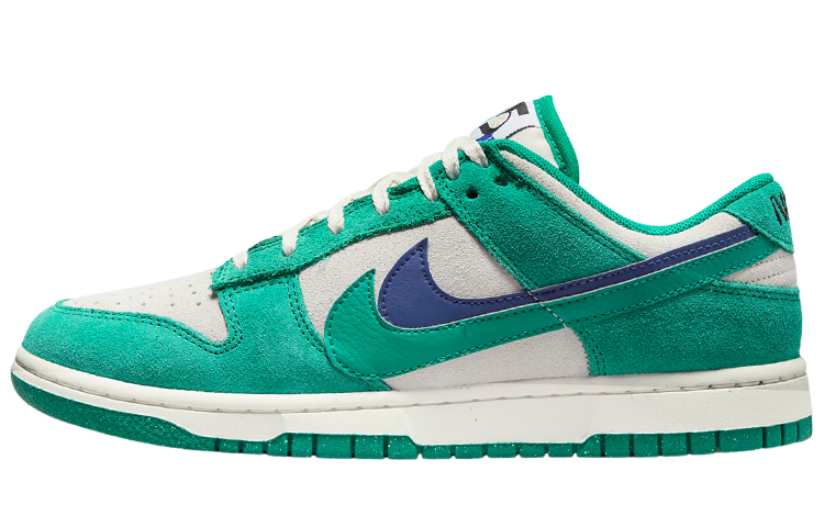 Sizing (W) [Kasut Custom] Nike Dunk Low 'Vintage Kelabu Hijau Patchwork' DO9457-101(TeamNine-灰绿拼色)