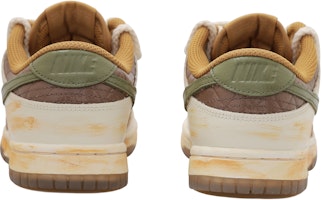 【客製化球鞋】Nike Dunk Low OKHR 復古風做舊解構 摩卡咖啡色 橄欖綠 麻繩 字體 防滑耐磨 低筒 滑板鞋 女款 黃棕色 Lookbook 【客製化球鞋】Nike Dunk Low OKHR 復古風做舊解構 摩卡咖啡色 橄欖綠 麻繩 字體 防滑耐磨 低筒 滑板鞋 女款 黃棕色