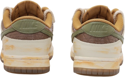 (W) 나이키 덩크 로우 '빈티지 모카 올리브 그린' (커스텀) DX3374-700(Team拾玖-复古摩卡S-BOX) Lookbook (W) 나이키 덩크 로우 '빈티지 모카 올리브 그린' (커스텀) DX3374-700(Team拾玖-复古摩卡S-BOX)