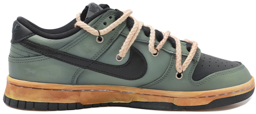 (W) Nike Dunk Low Deconstruido Verde Calavera DH9765-002(Team拾玖-复古做旧绿女) Lookbook (W) Nike Dunk Low Deconstruido Verde Calavera DH9765-002(Team拾玖-复古做旧绿女)