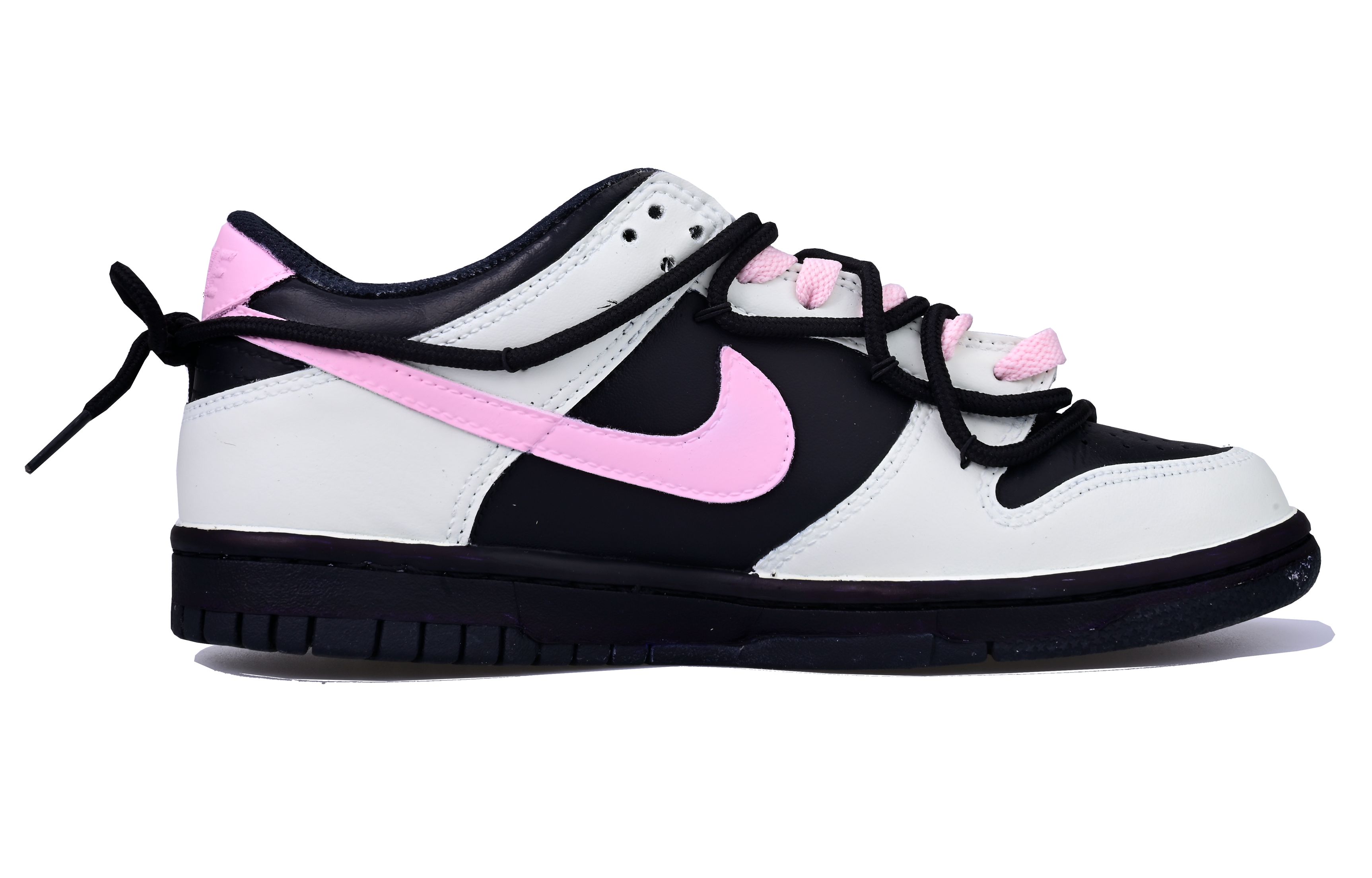 Order 【訂製球鞋】 Nike Dunk Low Vlad 甜心芭比 防滑耐磨 低筒 板鞋 女款 黑粉