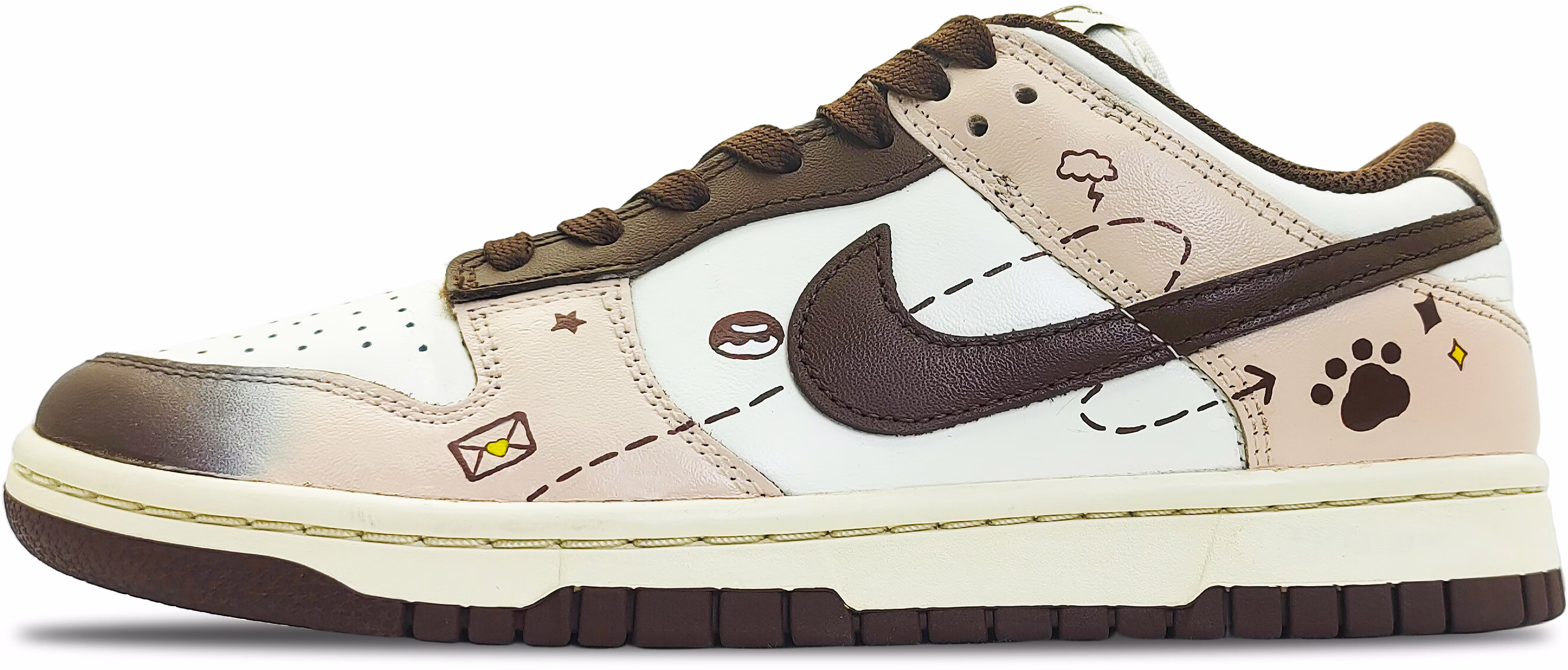 custom-shoes-women-nike-dunk-low-warm-brown-melard