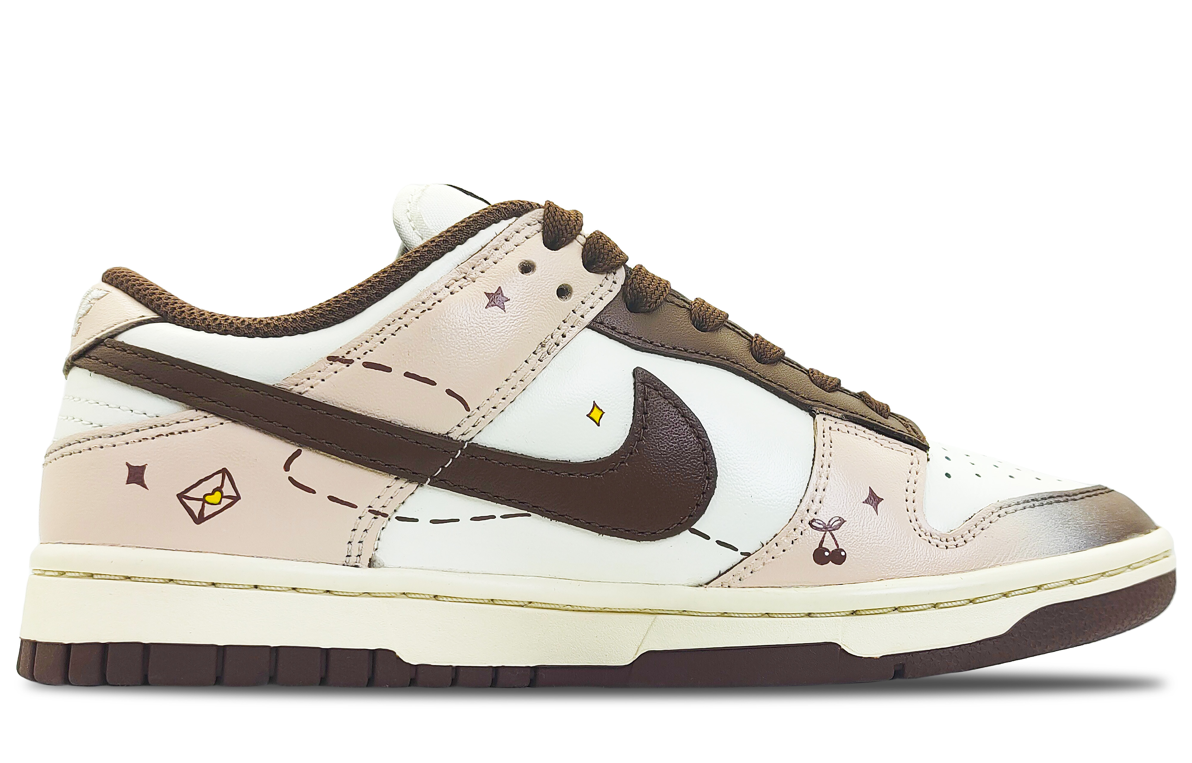 Lookbook (W) Nike Dunk Low カスタム「ウォームブラウン」 DD1503-124(Team188-可爱小熊-棕白)