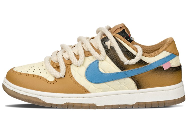 [Custom Shoes] (W) Nike Dunk Low 'Warm Wheat'