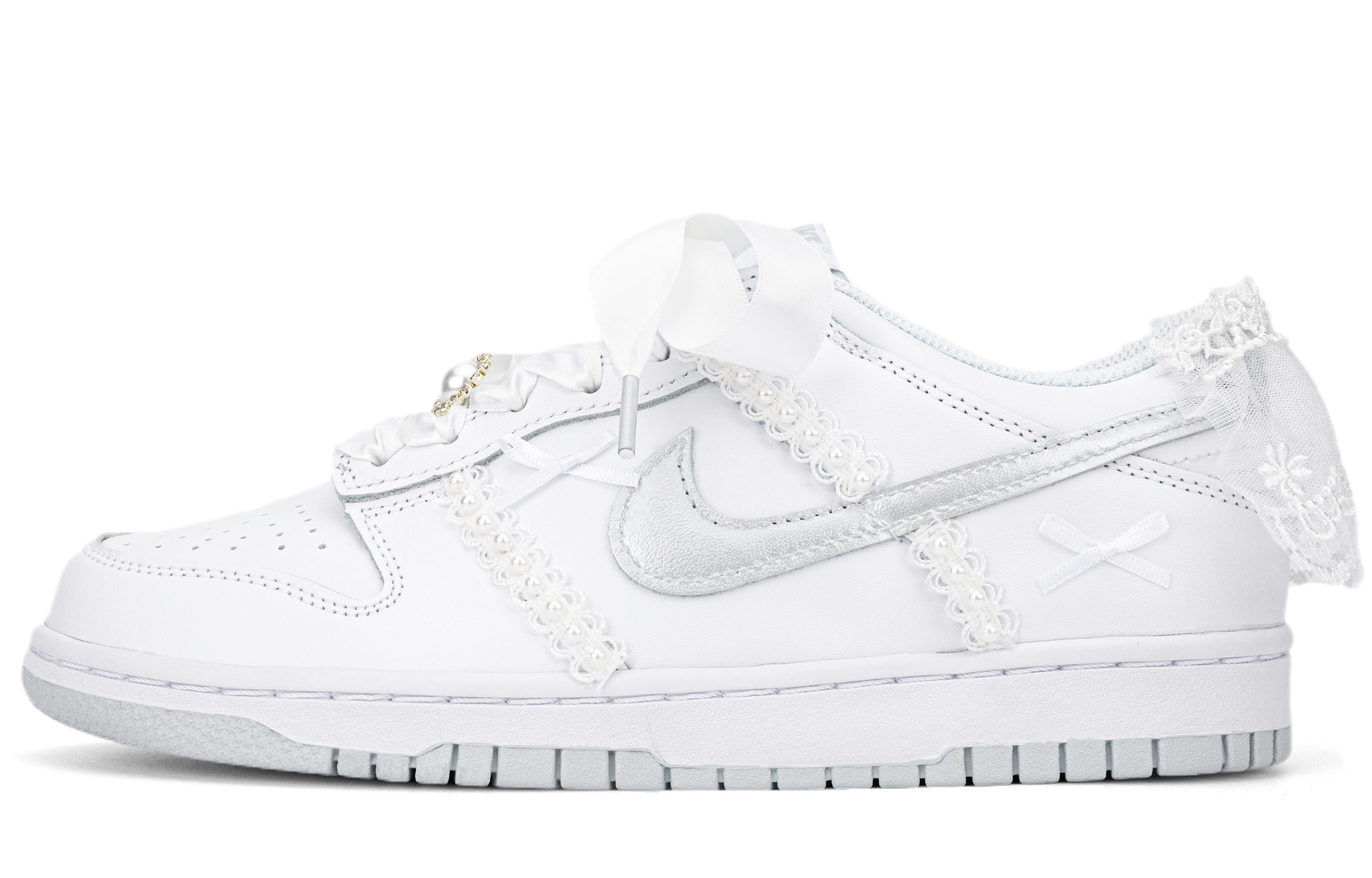 [Custom Shoes] (Women) Nike Dunk Low 'Wedding Ceremony' DH9765-102-458327