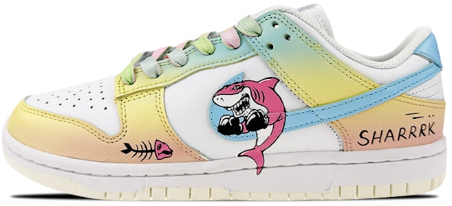(W) Nike Dunk Low "Tiburón Arcoíris" (Personalizadas) DD1503-121(Team47-女款鲨鱼西海岸) Buy (W) Nike Dunk Low "Tiburón Arcoíris" (Personalizadas) DD1503-121(Team47-女款鲨鱼西海岸)