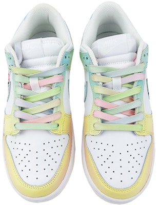 【訂製球鞋】Nike Dunk Low MAY 西海岸鯊魚塗鴉彩虹漸變 低幫 板鞋 女款 白粉 Shop 【訂製球鞋】Nike Dunk Low MAY 西海岸鯊魚塗鴉彩虹漸變 低幫 板鞋 女款 白粉