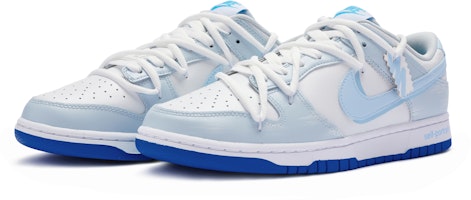 (W) Nike Dunk Low "Blanco-Azul Renacimiento" (Personalizadas) DJ9955-101(TeamR-女款自画像白蓝S-BOX) Lookbook (W) Nike Dunk Low "Blanco-Azul Renacimiento" (Personalizadas) DJ9955-101(TeamR-女款自画像白蓝S-BOX)