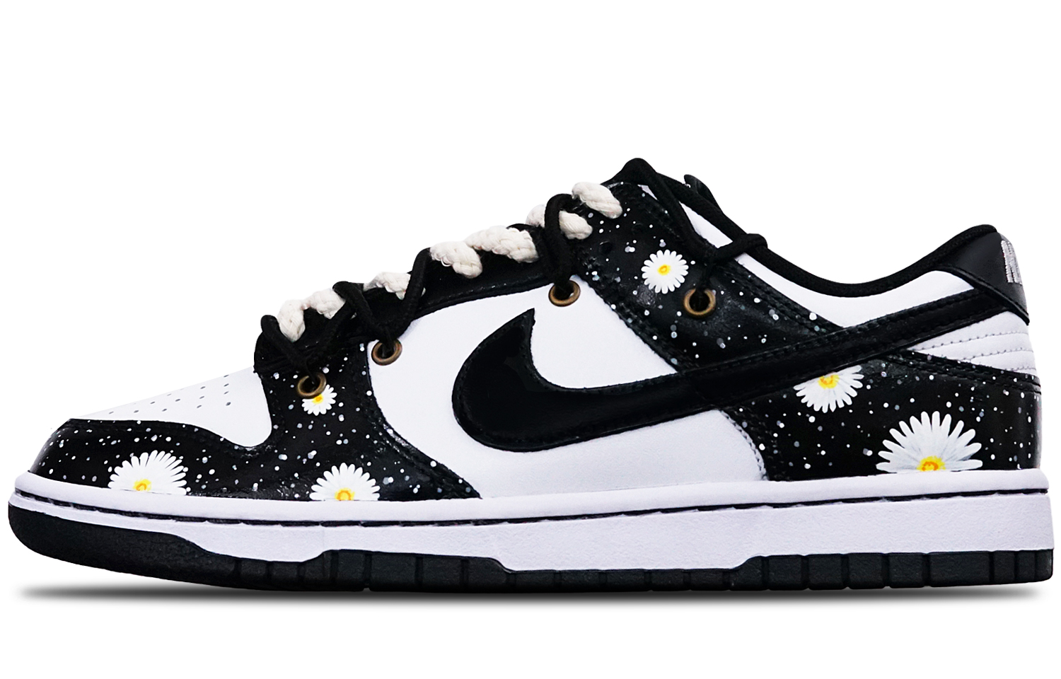 Order (W) [定制鞋款] Nike Dunk Low '白色/黑色雏菊' DD1503-101(TeamT-小雏菊黑白S-BOX)