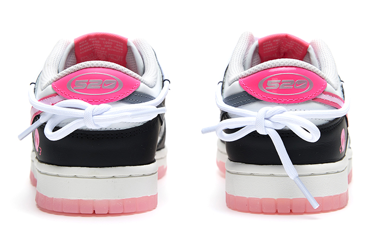 Purchase (W) [Zapatillas Personalizadas] Nike Dunk Low 'Blanco Negro Rosa' FN3451-161(Team15-甜心幽灵)