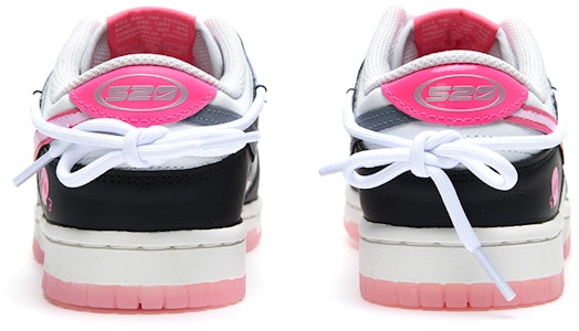 (W) 나이키 덩크 로우 '화이트 블랙 핑크' (커스텀) FN3451-161(Team15-甜心幽灵) Purchase (W) 나이키 덩크 로우 '화이트 블랙 핑크' (커스텀) FN3451-161(Team15-甜心幽灵)