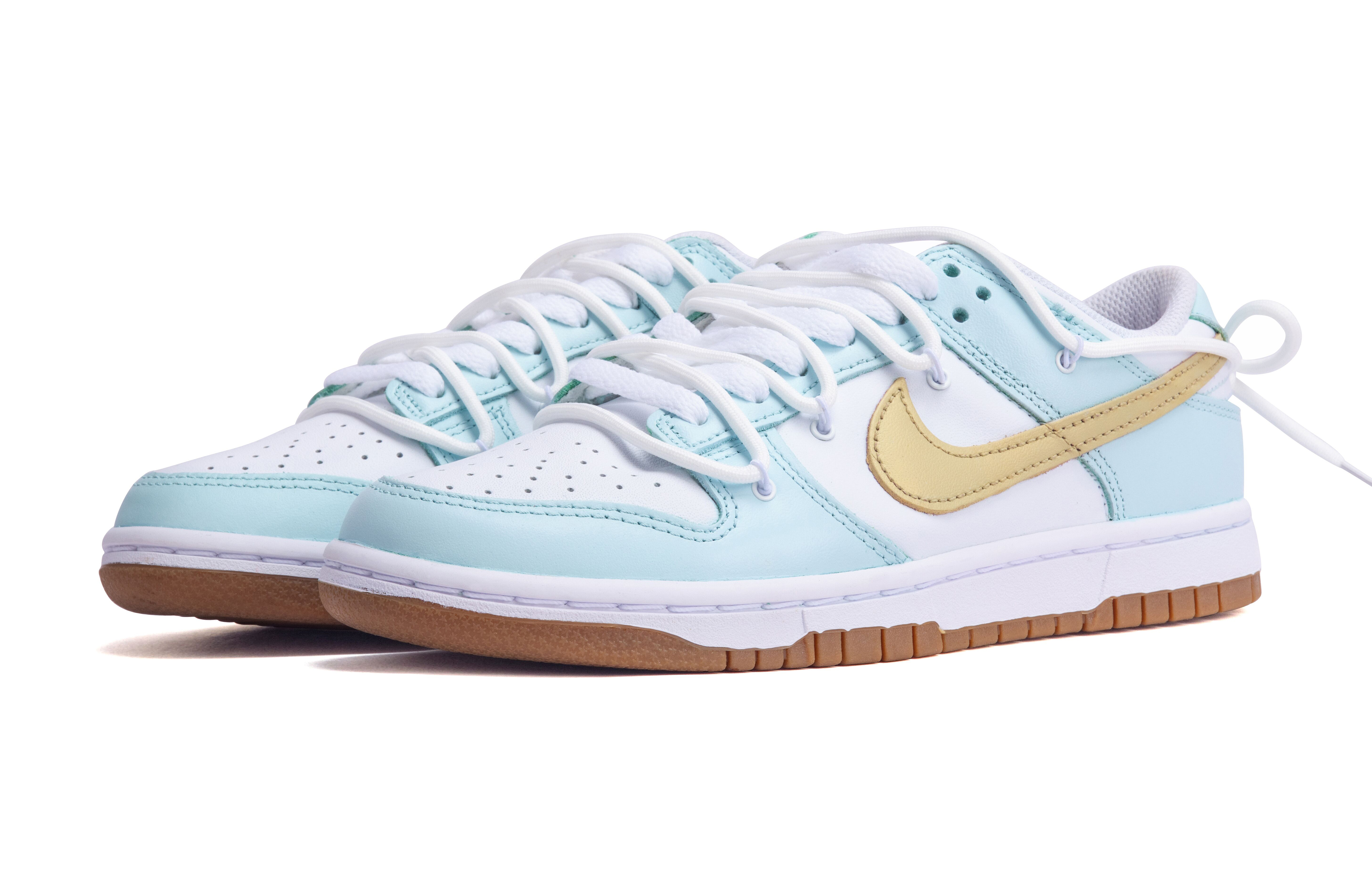 Lookbook (W) [カスタムシューズ] レディース ナイキダンクロー 'ホワイトブルー' FD9922-151(Team44-夏日雪城)