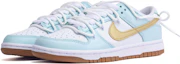 Lookbook 【客製球鞋】 Nike Dunk Low 復古潮流 清新風 溫柔風 個性小眾時尚 低筒 板鞋 女款 白藍