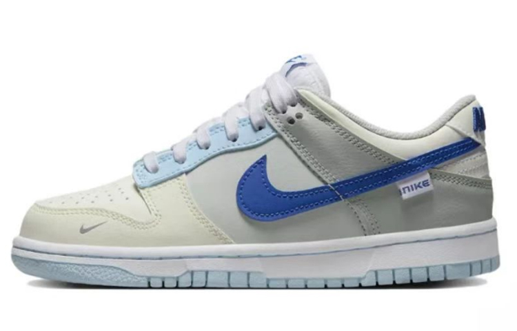 Sizing (W) 나이키 덩크 로우 '화이트 블루 해파리' (커스텀) FB1843-141(Team叁-女款水母QD)