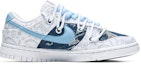 Order (W) Zapatillas Nike Dunk Low 'Blanco Azul Paisley Patchwork' DJ9955-100(TeamB-女款五角星白蓝)