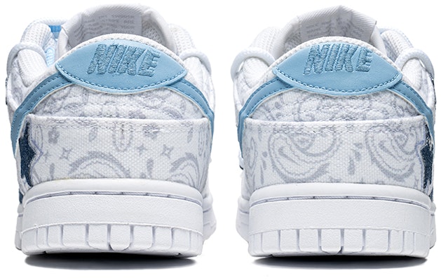 (W) Zapatillas Nike Dunk Low 'Blanco Azul Paisley Patchwork' DJ9955-100(TeamB-女款五角星白蓝) Shop (W) Zapatillas Nike Dunk Low 'Blanco Azul Paisley Patchwork' DJ9955-100(TeamB-女款五角星白蓝)