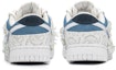 Purchase 【訂製球鞋】Nike Dunk Low 減齡穿搭 小香風 禮盒 解構 腰果花 低幫 板鞋 女款 白藍
