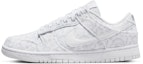 Cheap 【訂製球鞋】Nike Dunk Low 減齡穿搭 小香風 禮盒 解構 腰果花 低幫 板鞋 女款 白藍