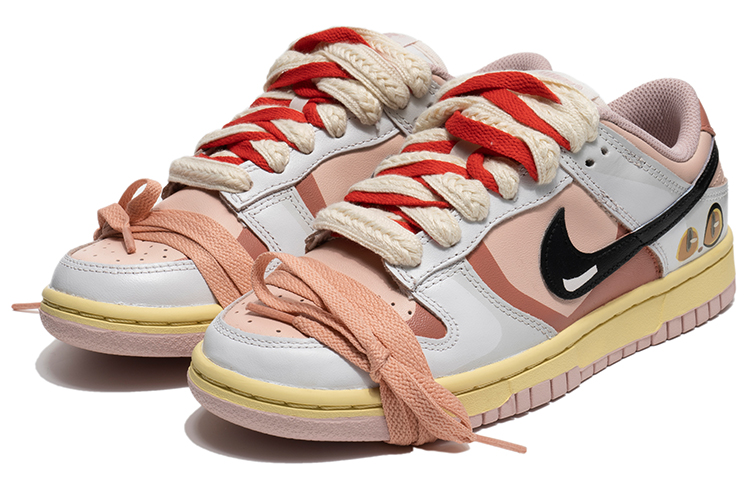 Lookbook (W) [Zapatillas Personalizadas] Nike Dunk Low 'Ministro Gato Blanco' DD1503-601(TeamB-白猫大臣Y-BOX)