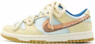 Order 【訂製球鞋】Nike Dunk 白巧童心 特殊鞋盒百搭 小清新 防滑減震 低筒 版鞋 女款 淡黃色
