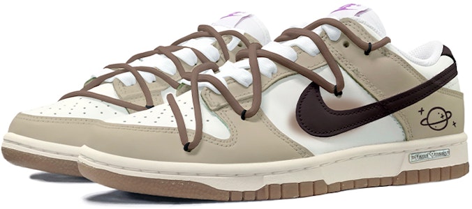 (W) 【カスタムシューズ】(女性用) ナイキ ダンク ロー 'ホワイト ココアブラウン' FD9922-151(TeamK-可可洛可) Lookbook (W) 【カスタムシューズ】(女性用) ナイキ ダンク ロー 'ホワイト ココアブラウン' FD9922-151(TeamK-可可洛可)