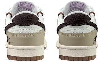 【客製球鞋】 Nike Dunk Low 可可洛可簡約 街頭 低筒 板鞋 女款 白棕 Shop 【客製球鞋】 Nike Dunk Low 可可洛可簡約 街頭 低筒 板鞋 女款 白棕