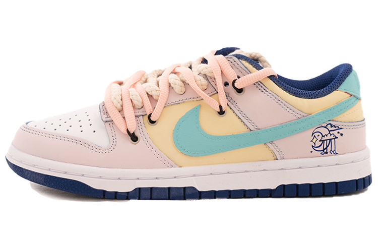 Buy (W) Zapatillas Nike Dunk Low 'Blanco Coral Rosa - Rojo Universitario' DD1503-119(Team28-女款月牙)