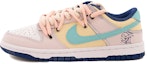 Buy (W) Zapatillas Nike Dunk Low 'Blanco Coral Rosa - Rojo Universitario' DD1503-119(Team28-女款月牙)