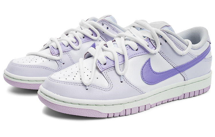 Lookbook (W) [Zapatillas Personalizadas] Nike Dunk Low 'Soda de Uva Blanca' DD1503-001(TeamI-女款白沁葡萄汽水L白紫)