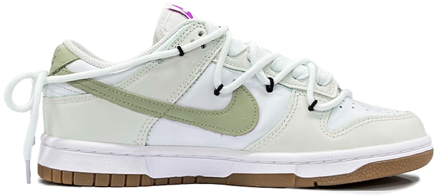 (W) 나이키 덩크 로우 '화이트 그린' (커스텀) FD9922-151(TeamK-青提山茶) Order (W) 나이키 덩크 로우 '화이트 그린' (커스텀) FD9922-151(TeamK-青提山茶)
