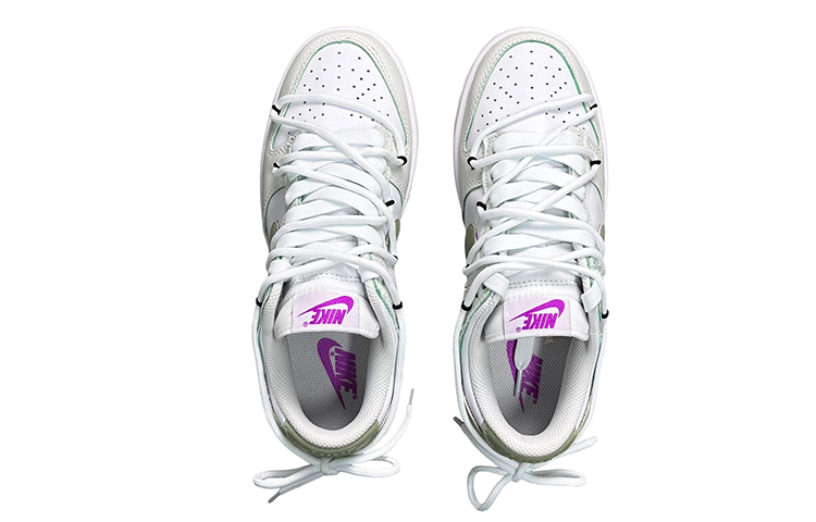 Shop (W) 나이키 덩크 로우 '화이트 그린' (커스텀) FD9922-151(TeamK-青提山茶)