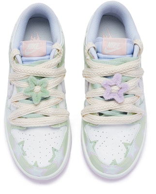 (W) ナイキ ダンク ロー "白緑紫" (カスタム) DD1503-001(TeamR-女款恋萤白绿紫) Shop (W) ナイキ ダンク ロー "白緑紫" (カスタム) DD1503-001(TeamR-女款恋萤白绿紫)