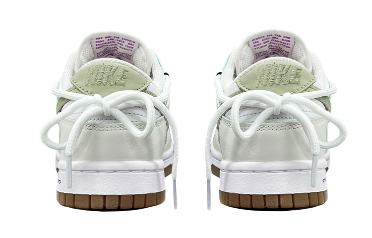 Purchase (W) 나이키 덩크 로우 '화이트 그린' (커스텀) FD9922-151(TeamK-青提山茶)