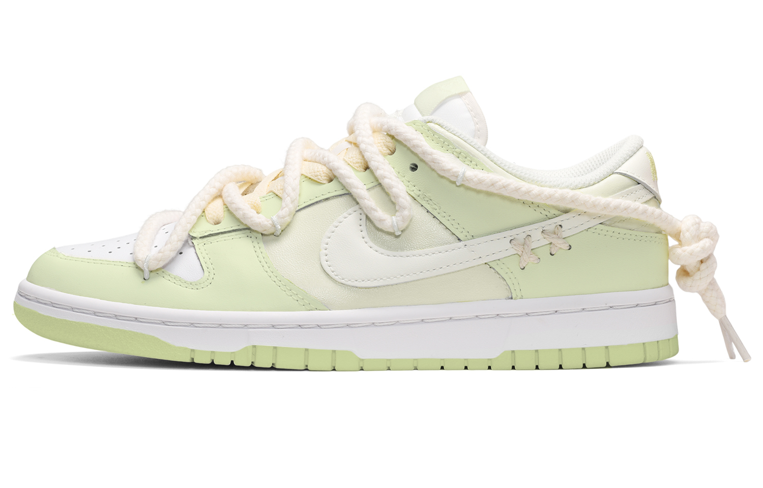 Buy (W) ナイキ ダンク low 白ライム黄緑 (Nike Dunk Low 白ライム黄緑) DD1503-600(TeamE-女款芝芝青提白青黄QD)