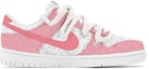 Order (W) Zapatillas Nike Dunk Low 'Blanco Paisley - Rosa Cerezo' Personalizadas DJ9955-100(TeamK-樱花奶冻QD)