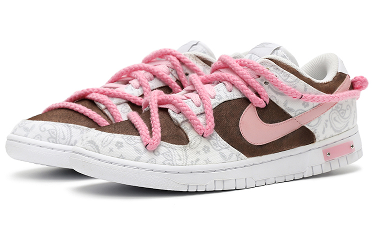 Lookbook (W) [Sepatu Custom] Nike Dunk Low 'White Paisley Bubble Jellyfish Sweet Latte' DJ9955-100(Team15-女款百利甜拿铁白棕粉)