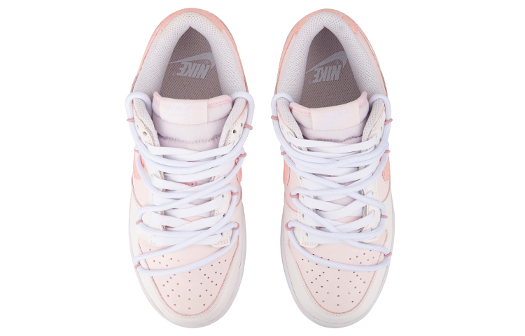 Shop (W) 나이키 덩크 로우 '화이트 피치 우롱' (커스텀) FD1449-100(TeamF-白桃乌龙)