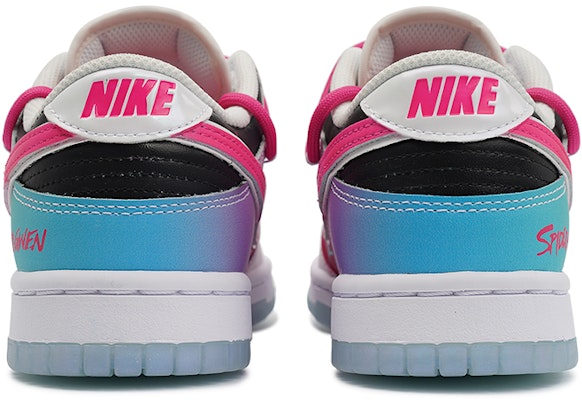 (W) 【カスタムシューズ】(女性用) ナイキ ダンク ロー 'ホワイトファントムベリースパイダードーパミンマルチカラー' FJ7743-194(TeamI-女款白色幽灵K蓝白粉) Shop (W) 【カスタムシューズ】(女性用) ナイキ ダンク ロー 'ホワイトファントムベリースパイダードーパミンマルチカラー' FJ7743-194(TeamI-女款白色幽灵K蓝白粉)