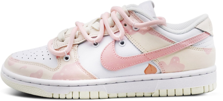 【訂製球鞋】Nike Dunk Low 世間水蜜桃 純欲 初戀 糖果 甜美 低筒 板鞋 女款 白粉 Buy 【訂製球鞋】Nike Dunk Low 世間水蜜桃 純欲 初戀 糖果 甜美 低筒 板鞋 女款 白粉